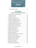 Praying Through Life's Battles Table of Contents