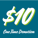 One Time $10 donation
