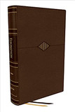 NIV, Thompson Chain-Reference Bible, Leathersoft, Brown, Red Letter, Comfort Print NIV, Thompson Chain-Reference Bible, Leathersoft, Brown, Red Letter, Comfort Print