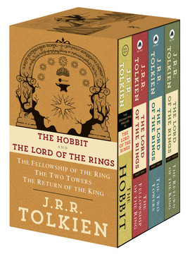 J.R.R. Tolkien 4-Book Boxed Set: The Hobbit and the Lord of the Rings: The Hobbit, the Fellowship of the Ring, the Two Towers, the Return of the King J.R.R. Tolkien 4-Book Boxed Set: The Hobbit and the Lord of the Rings: The Hobbit, the Fellowship of the Ring, the Two Towers, the Return of the King