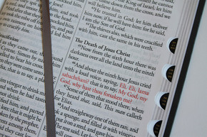 KJV Holy Bible, Giant Print Thinline Large Format, Gray Premium Imitation Leather with Ribbon Marker, Red Letter, and Thumb Index KJV Holy Bible, Giant Print Thinline Large Format, Gray Premium Imitation Leather with Ribbon Marker, Red Letter, and Thumb Index