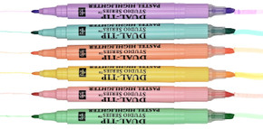 Studio Series Pastel Dual-Tip Highlighters - 6 Colors