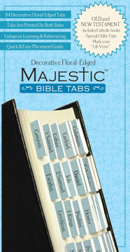 Majestic Floral-Edged Bible Tabs Majestic Floral-Edged Bible Tabs
