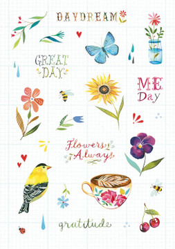 Katie Daisy Planner Stickers: Daydream Pack Katie Daisy Planner Stickers: Daydream Pack