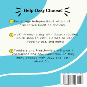 Help Ozzy Choose: A God Gives Us Choices Book Help Ozzy Choose: A God Gives Us Choices Book