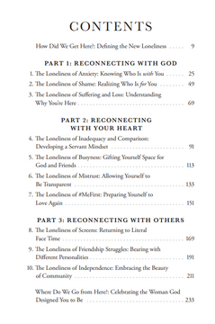 The New Loneliness Table of Contents
