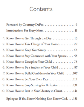 Survival Guide to Motherhood: The Parenting Pep Talk Every Christian Mom Needs Survival Guide to Motherhood: The Parenting Pep Talk Every Christian Mom Needs