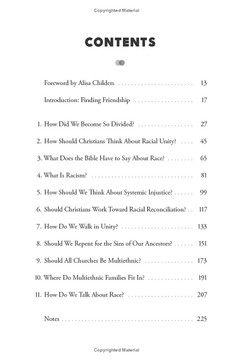 Walking in Unity Table of Contents