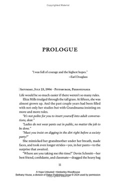 A Hope Unburied Prologue