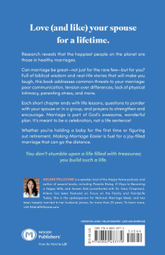 Making Marriage Easier Back Cover