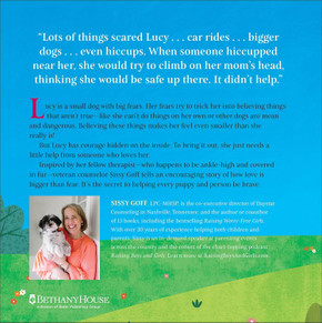 Lucy Learns to Be Brave Back Cover