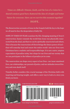Hope in Times of Fear Back Cover