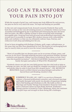 Healing from Life's Deepest Hurts Back Cover