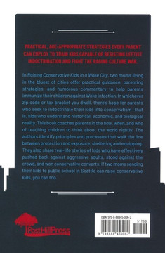 Raising Conservative Kids in a Woke City Back Cover