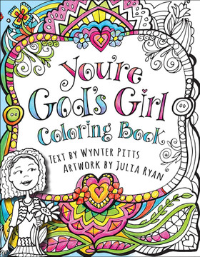 You're God's Girl! Coloring Book Front Cover