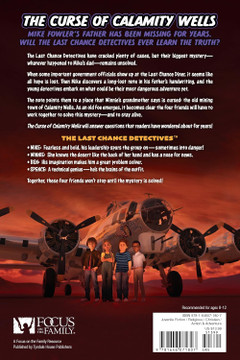 The Curse of Calamity Wells Back Cover