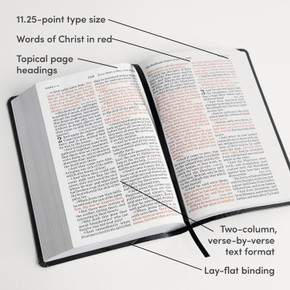 KJV Large Print Reference Bible, Crown of Thorns Inside Look KJV Large Print Reference Bible, Crown of Thorns Inside Look