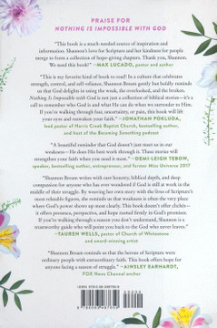Nothing Is Impossible with God Back Cover