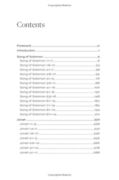 Song of Solomon and Jonah (Spurgeon Commentary) Table of Contents