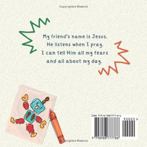 My Friend's Name is Jesus Back Cover