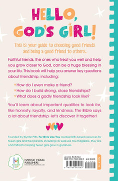 God's Girl and Friendship Back Cover