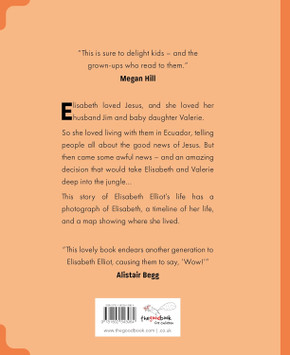 Elisabeth Elliot Back Cover