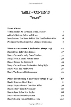 The Unoffendable Wife Table of Contents