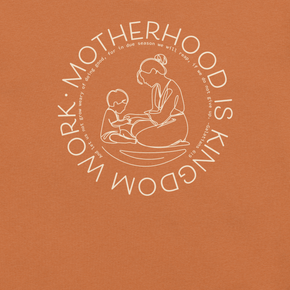 Practice Makes Parent – Motherhood Is Kingdom Work T-Shirt - Heather Autumn