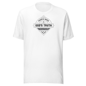 ReFOCUS with Jim Daly – Bold Truth Graphic Tee - White