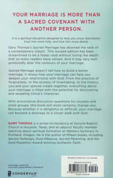 Sacred Marriage Back Cover Sacred Marriage Back Cover