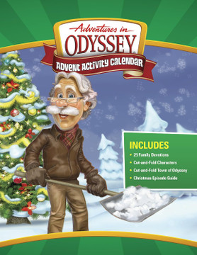Adventures in Odyssey Advent Activity Calendar Front Cover
