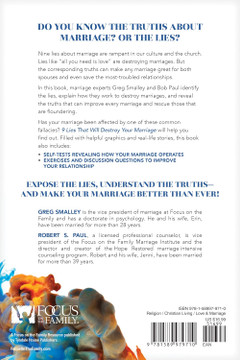 9 Lies That Will Destroy Your Marriage Back Cover 9 Lies That Will Destroy Your Marriage Back Cover
