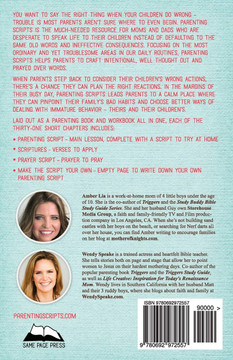Parenting Scripts Back Cover Parenting Scripts Back Cover