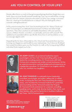 Boundaries Updated and Expanded Edition Back Cover Boundaries Updated and Expanded Edition Back Cover