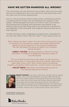 The Men We Need Back Cover