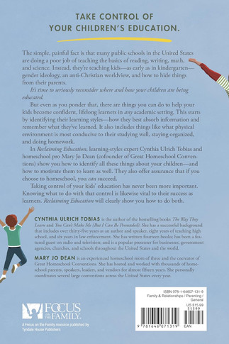 Reclaiming Education Back Cover