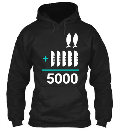 The Chosen: 2+5=5,000 Hoodie Black