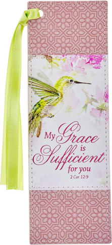 Christian Art Gifts Faux Leather Bookmark: I Know the Plans I Have for You - Jeremiah 29:11 Inspirational Bible Verse, Teal with Satin Ribbon