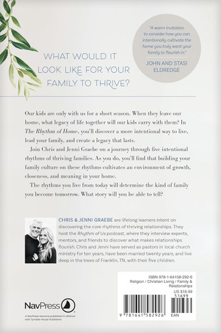 The Rhythm of Home Back Cover