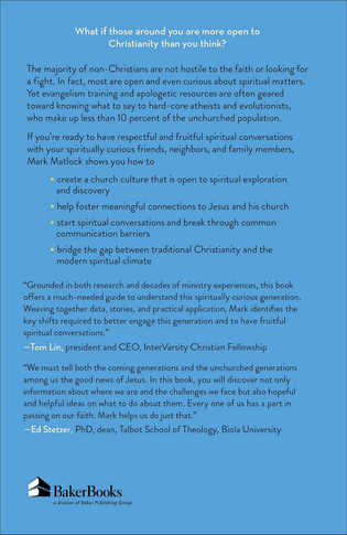 Faith for the Curious Back Cover