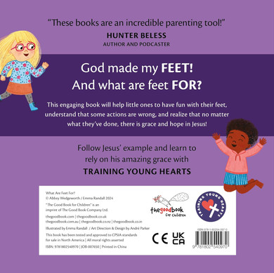What Are Feet For? Board Book: A Lift-The-Flap Board Book