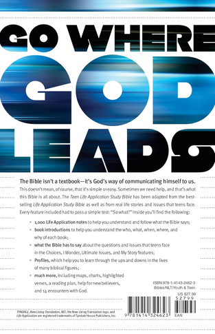 Teen Life Application Study Bible-NLT Inside Look