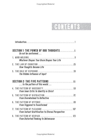 Every Thought Captive Table of Contents
