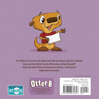 Otter B Brave Back Cover