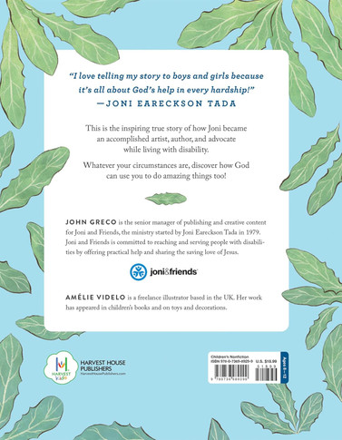 A Paintbrush for Joni Back Cover