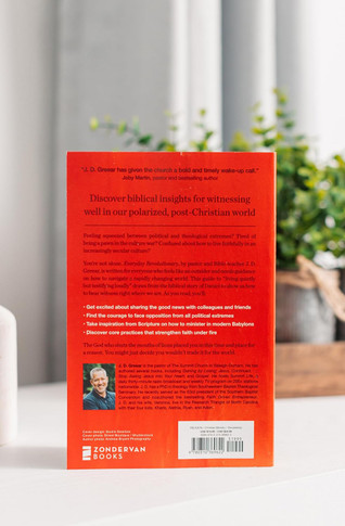 Everyday Revolutionary Back Cover