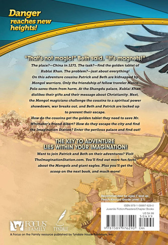 Peril in the Palace Back Cover