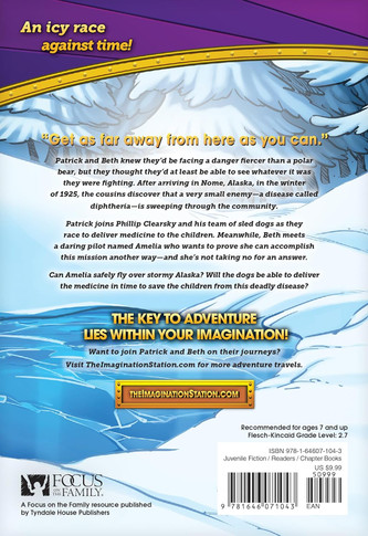 Sled Run for Survival Back Cover