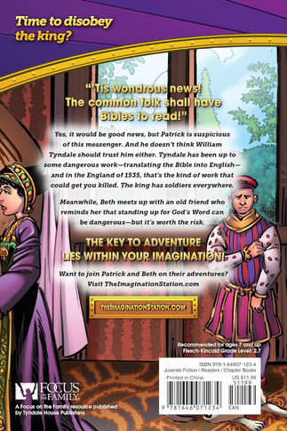 Courage at the Castle Back Cover