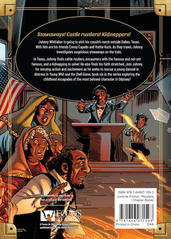 Young Whit and the Shell Game Back Cover
